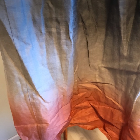 MM Couture by Miss Me Silk Ombre Halter Top - Picture 3 of 4